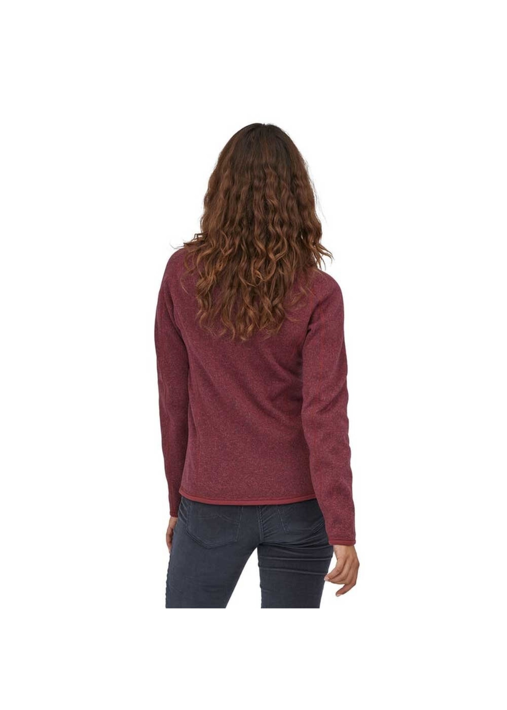 Patagonia Womens Better Sweater 1/4 Zip Sequoia Red