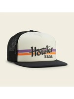 Howler Brothers Structured Snapback Hats - Howler Electric Stripe : Stone/ Black