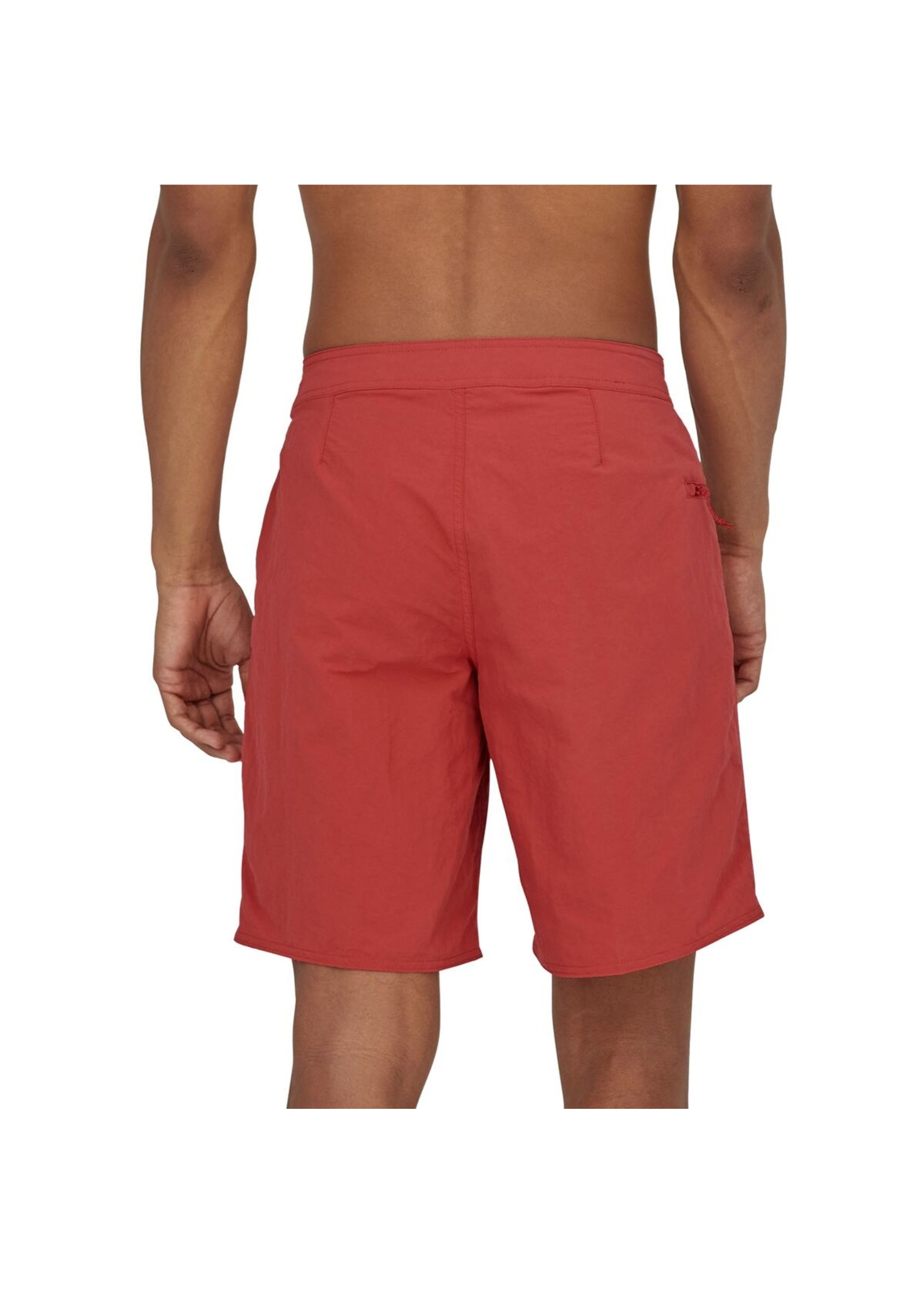 Patagonia Mens Wavefarer Boardshorts - 19 in. Clean Currents Patch: Sumac Red 33