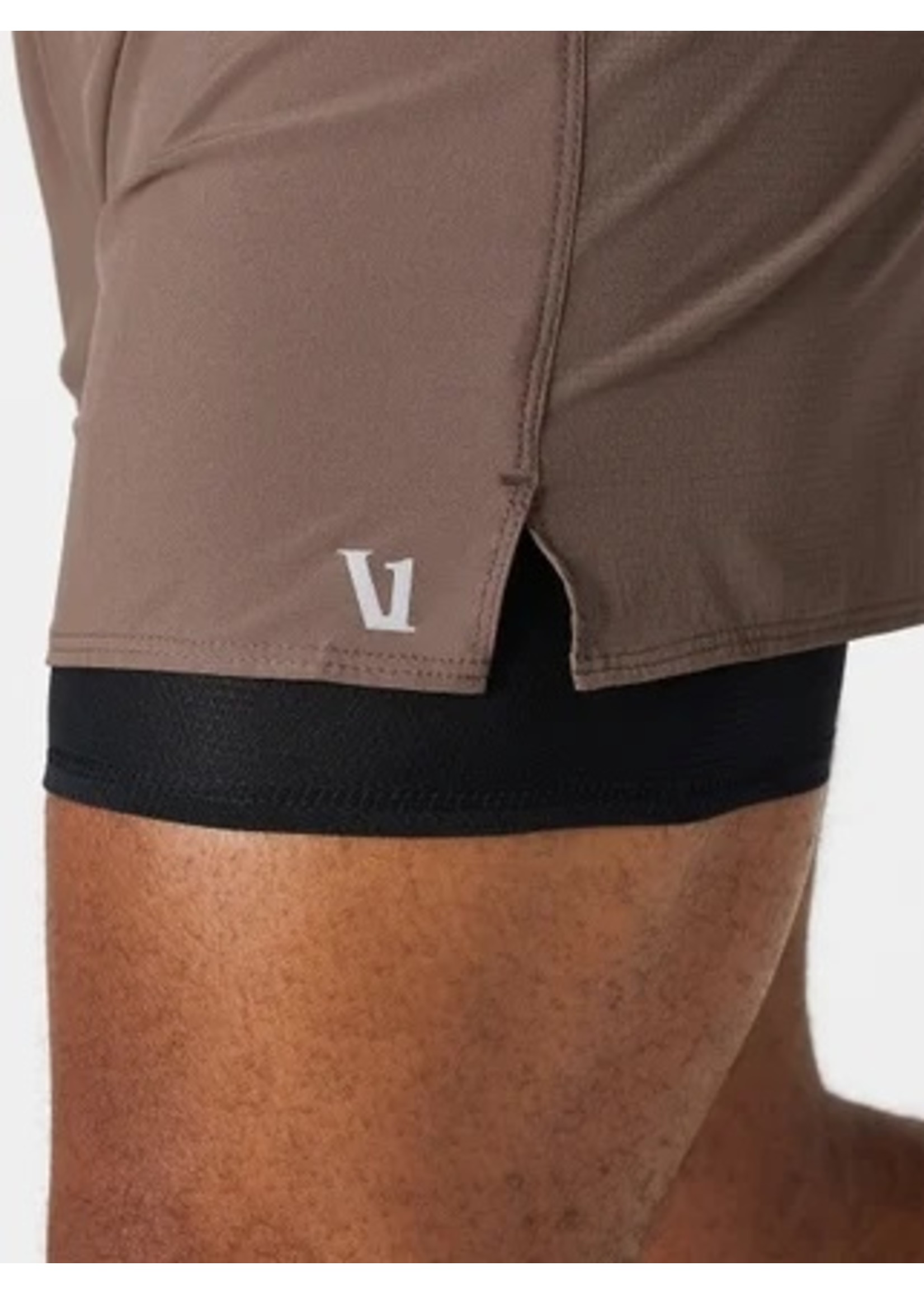 Mens Course Run Short Terracotta Tampa Bay Outfitters