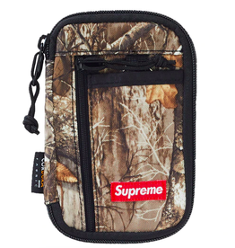 supreme camo shoulder bag