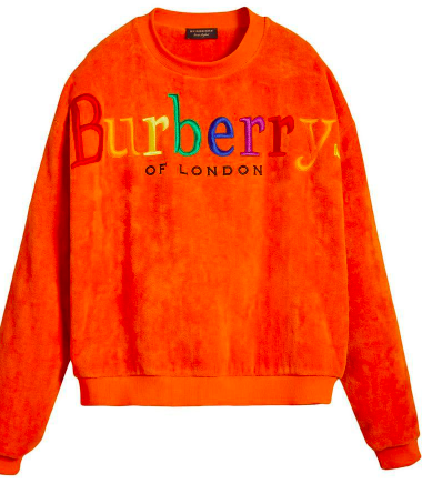 burberry rainbow sweater