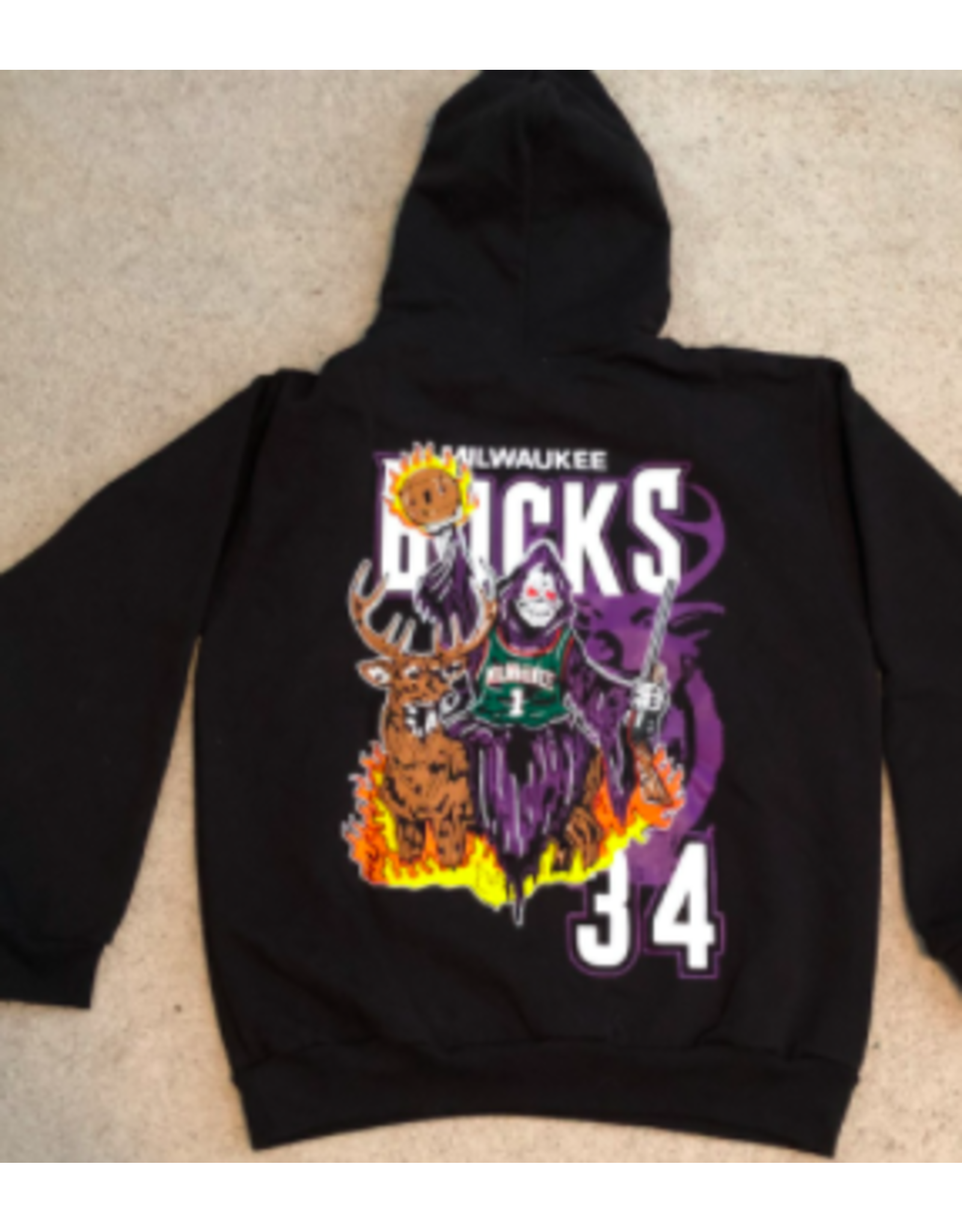 Warren lotas bucks hoodie sale