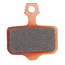 Avid, Elixir, DB, Level, Level T, Level TL Disc brake pads, Sintered metal, Steel back plate, pair