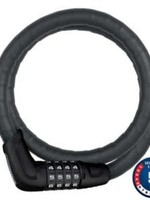 Abus Abus, Tresr 6615C, Armred cable with cmbinatin lck, 15mm x 85cm (15mm x 2.8')
