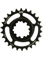 North Shore Billet NSB Variable Tooth Chainring, Direct Mount SRAM, Boost, 26T, Black