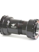 WHEELS MANUFACTURING Wheels Manufacturing Bottom Bracket, PF30 to Outboard for 30mm Cranks, Black
