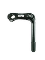 EVO, Adjustable Stem, 22.2mm, Fr 25.4mm Handlebars, Black, 110mm