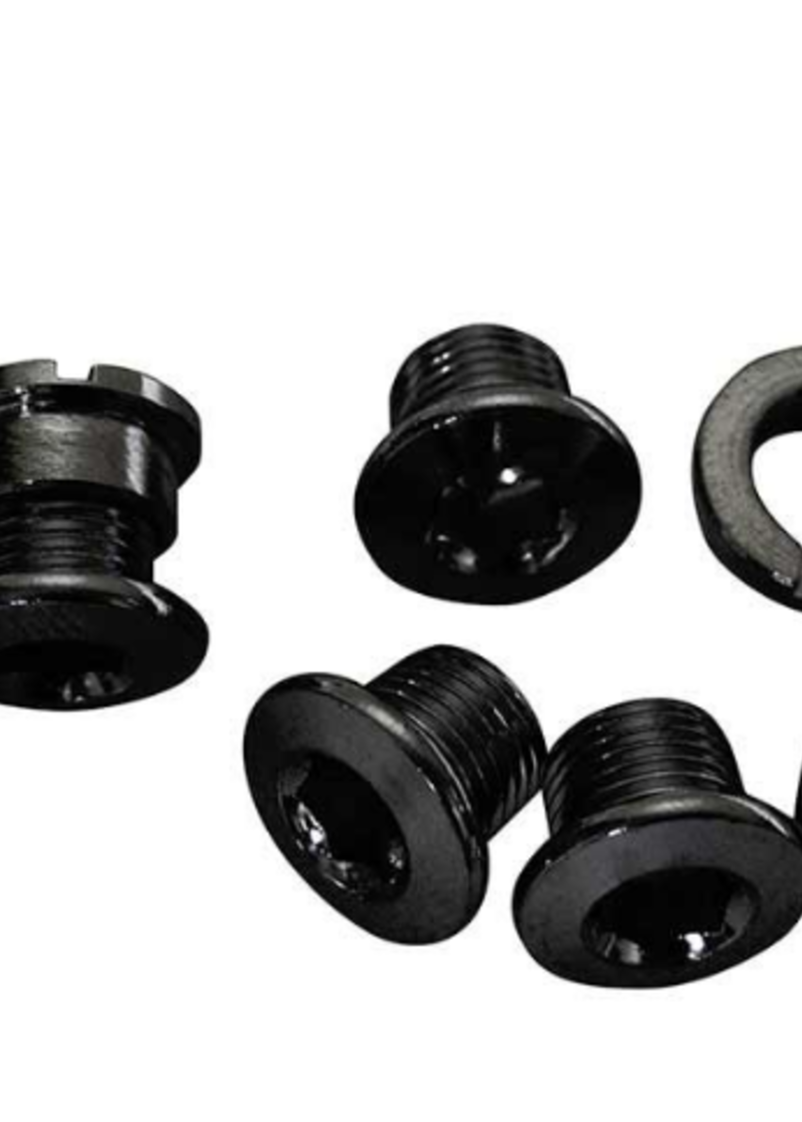 Truvativ, 11.6915.016.000, Chain ring blt kit 4-arm, Triple, Steel/Steel Black