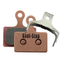 Kool-Stop Kool-Stop Shimano Sintered Direct Mount RS505/RS805 Road Disc Brake Pads Copper Plate #KS-D625S