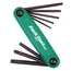 Park Tool, TWS-2, Flding Torx wrenches, T7, T9, T10, T15, T20, T25, T27, T30 and T40