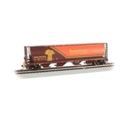 BACHMANN BAC-73802 - Bachmann : HO 4-Bay Cyl.Hopper Saskatchewan/brn&org