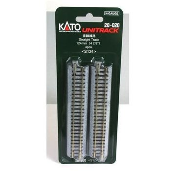 KATO KAT-20020 - Kato : N Track 124mm Straight