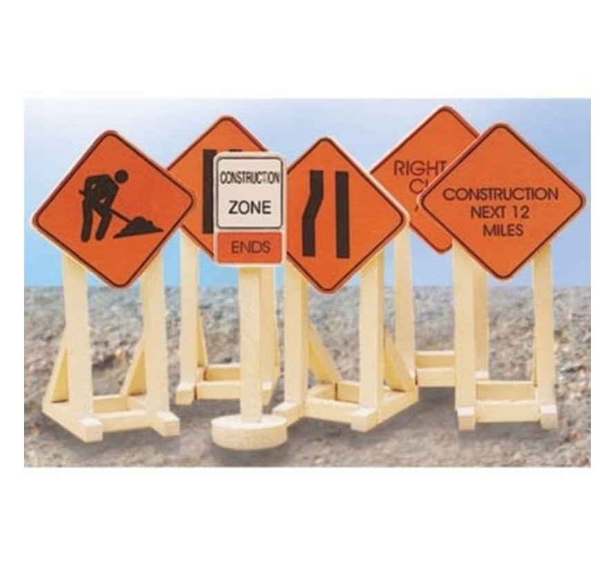 Lionel : O Construction Zone Signs