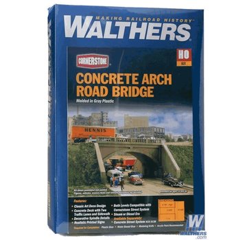 WALTHERS WALT-933-3196 - Walthers : HO Arched Road Bridge Kit