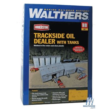 WALTHERS WALT-933-4059 - Walthers : HO Trksde Oil Dealer w/Tanks
