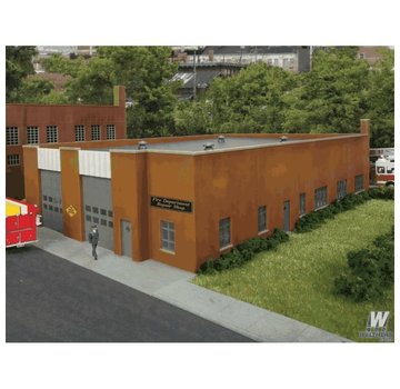 WALTHERS WALT-933-3767 - Walthers : HO Fire Dept. Repair Shop