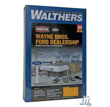 WALTHERS WALT-933-3483 - Walthers : HO Wayne Bros. FORD Dlrshp