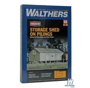 WALTHERS WALT-933-3529 - Walthers : HO Storage Shed on Pilings