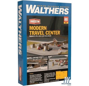 WALTHERS WALT-933-3538 - Walthers : HO Modern Travel Center Kit