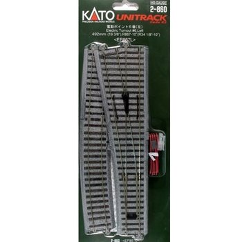 KATO KAT-2860 - Kato : HO Track #6 LH Switch Remote