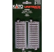 KATO KAT-2111 - Kato : HO Track 94mm Straight 4pcs