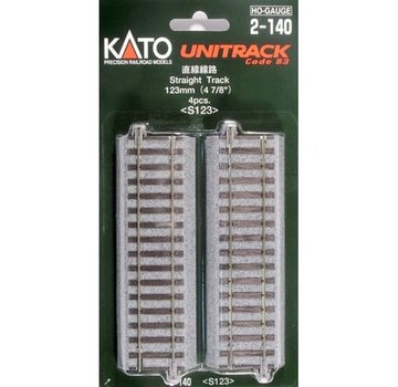 KATO KAT-2140 - Kato : HO Track 123mm Straight