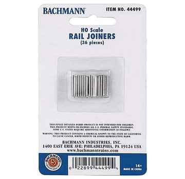 BACHMANN BAC-44499 - Bachmann : HO EZ Track joiners