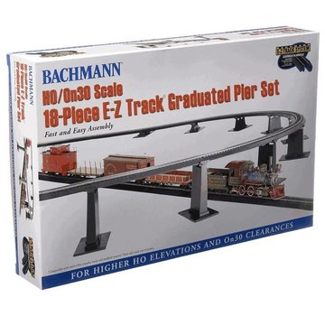 BACHMANN BAC-44595 - Bachmann : HO EZ TrackGraduate Piers
