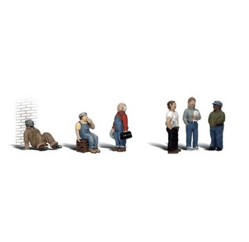 WOODLAND WDS-1867 - Woodland : HO Factory Workers