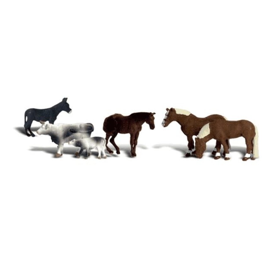 Woodland : HO Farm Animals