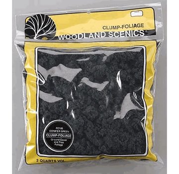 WOODLAND WDS-185 - Woodland : Clump Foliage Conifer Green
