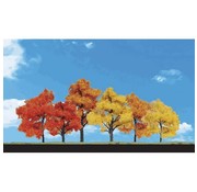 WOODLAND WDS-3540 - Woodland : Harvest Blaze Trees 1.25" - 3"