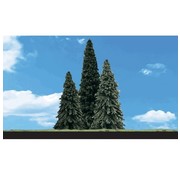 WOODLAND WDS-3568 - Woodland : Forever Green Trees 3.5"- 5.5"