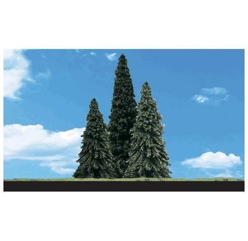 WOODLAND WDS-3568 - Woodland : Forever Green Trees 3.5"- 5.5"