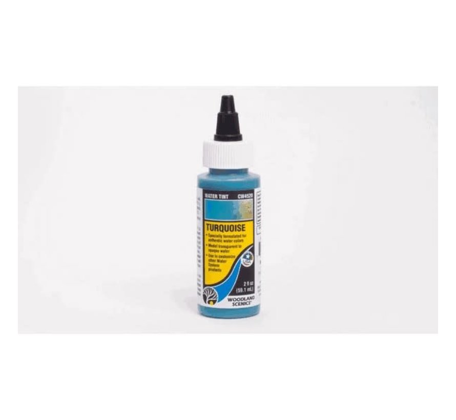 Woodland : Water Tint - Turquoise
