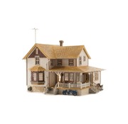 WOODLAND WDS-5046 - Woodland : HO Corner Porch House