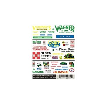 WOODLAND WDS-559 - Woodland : Assorted Products & Business Signs