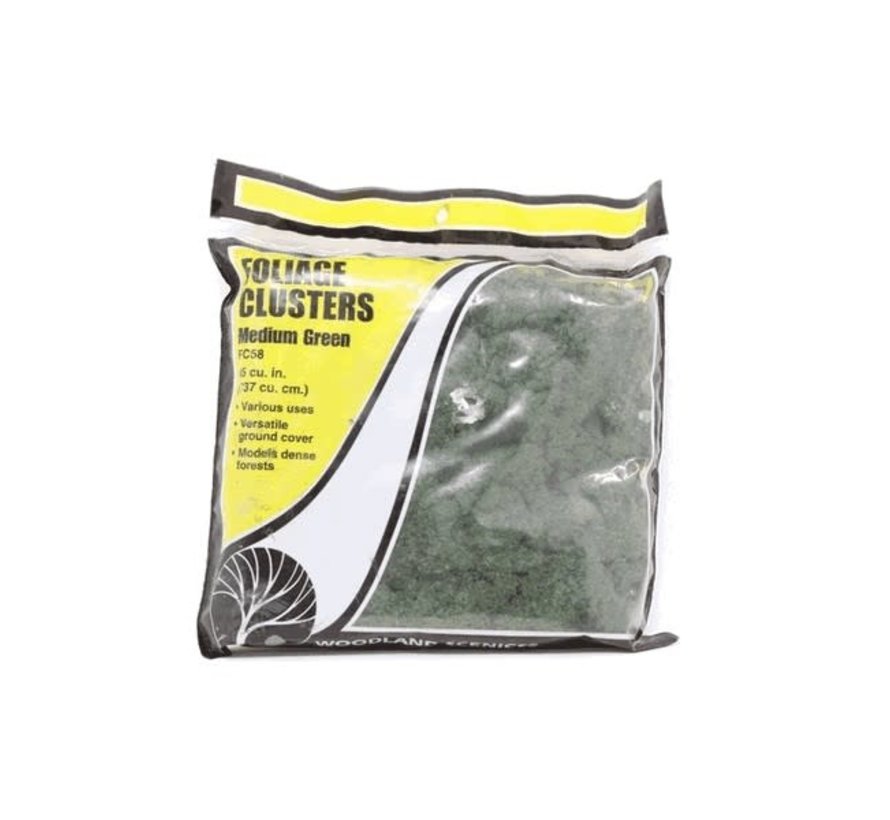 Woodland : Foliage Cluster/Medium Green