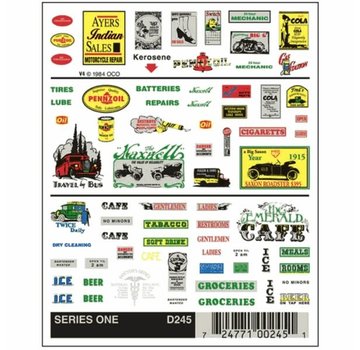 WOODLAND WDS-245 - Woodland : Series One/Dry Transfer Decals