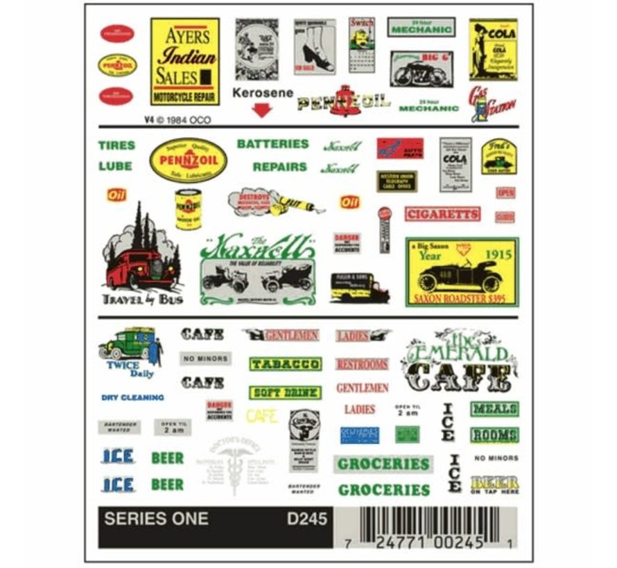 Woodland : Series One/Dry Transfer Decals