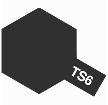 TAMIYA Tamiya : TS-6 MATT BLACK