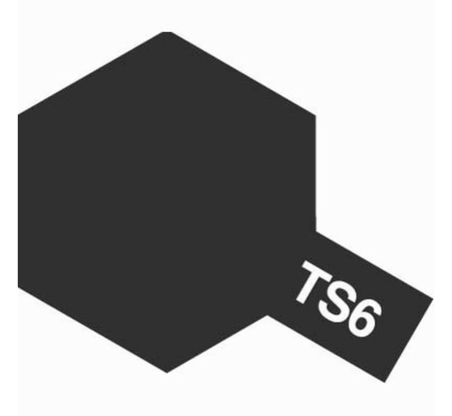 Tamiya : TS-6 MATT BLACK