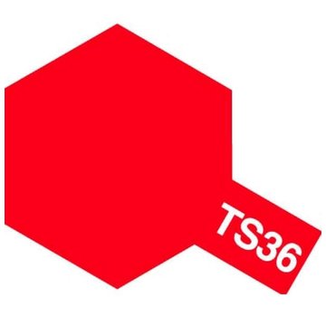 TAMIYA Tamiya : TS-36 FLUORESCENT RED