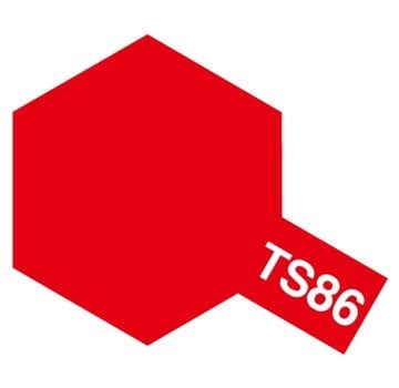 TAMIYA Tamiya : TS-86 BRILLIANT RED SPRAY