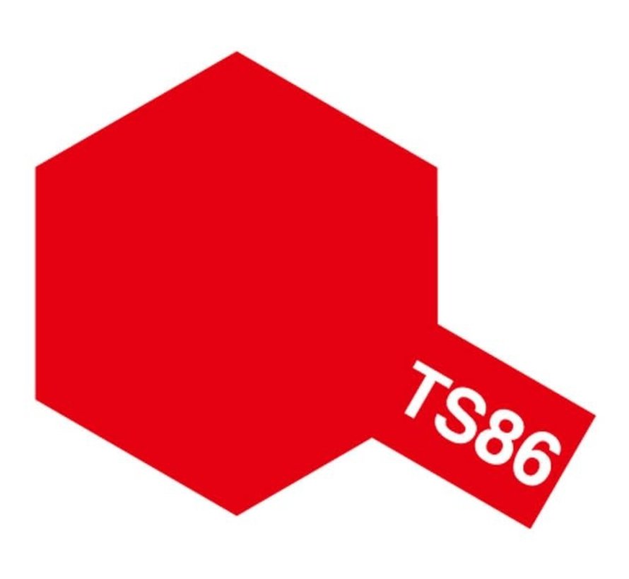 Tamiya : TS-86 BRILLIANT RED SPRAY