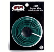 ATLAS ATL-317-Atlas : HO 22g Wire Red (50 ft)