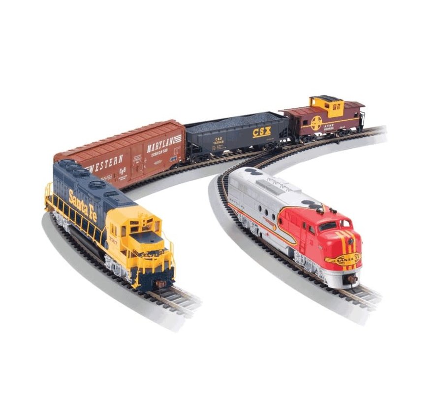 Bachmann : HO SF Digital Commander Diesel Set