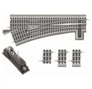 LIONEL LNL-6-81953 - Lionel : O FasTrack 072 Remote Left Switch TMCC
