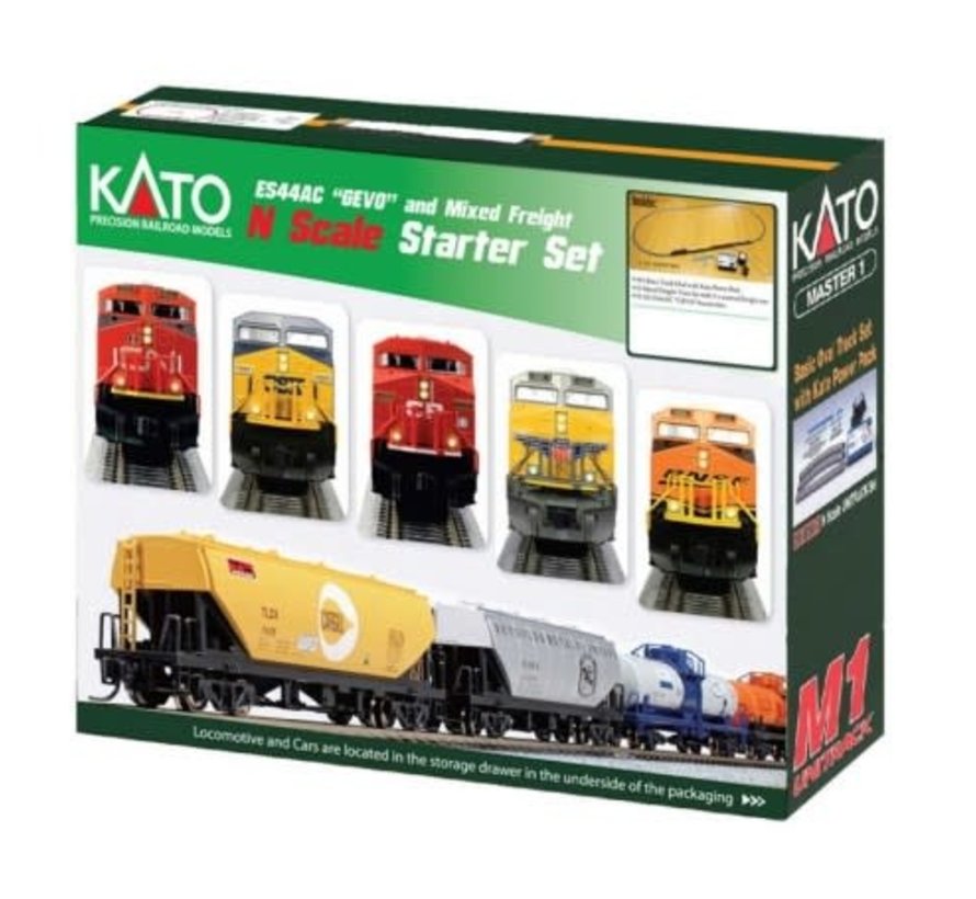 Kato : N CP ES44AC Train SET
